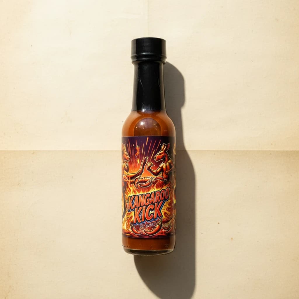 Kangaroo Kick Hot Sauce - custom theme main image